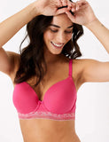 Cotton Rich Plunge T-Shirt Bra