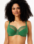 Embroidered Full Cup  Non-Padded Balcony Bra