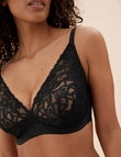 Wild Blooms Non-Padded Plunge Bra