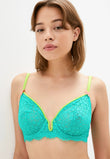 Net Lace T-Shirt Plunge Bra