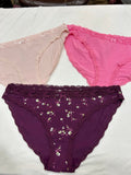 3pk Cotton Rich Printed Bikini Knickers