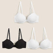 3pk Non Wired Full Cup T-Shirt Bras A-E