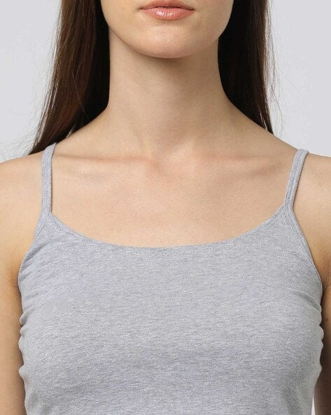 Heathered Camisole with Adjustable Straps