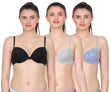 3Pk Balcony Full Cup T-Shirt Wired Bras A - E