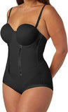 Ultra-Firm Convertible Body Shaper With Built-In Underwire Bra