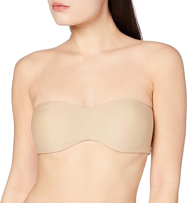 Lilyette Tailored Strapless Minimizer Beige  Bra