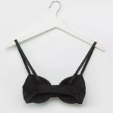 2 Lace Detail Padded T-shirt Bra with Hook and Eye Closure