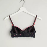 2 Assorted Padded T-shirt Bra with Hook and Eye Closure