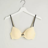 2 Assorted Padded T-shirt Bra with Hook and Eye Closure