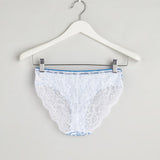 Printed Hipster Briefs with lace