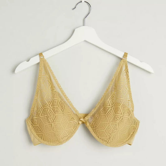 Lace Light Padded  Bra Set