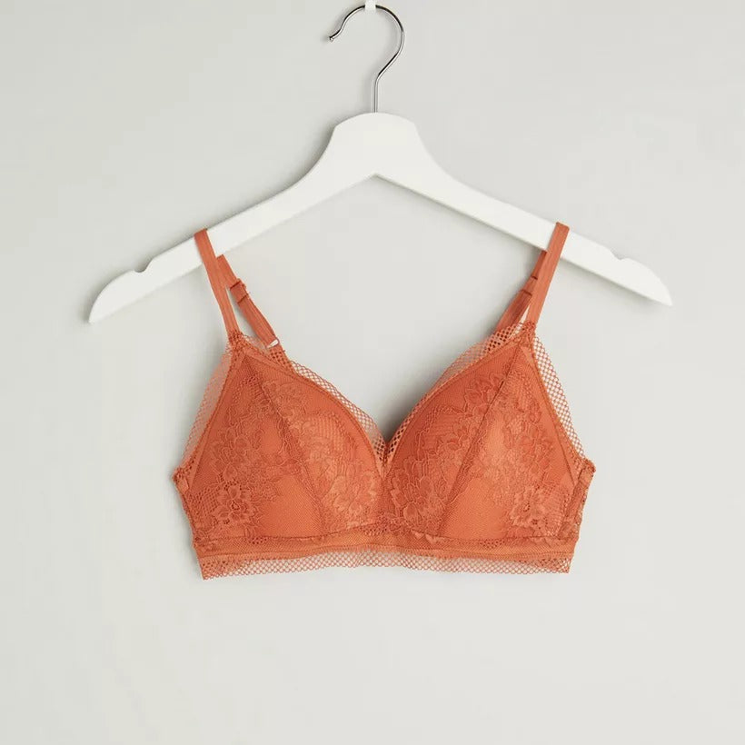 Lace Light Padded  Bra Set