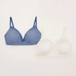 2 Assorted T-shirt Bra with Lace