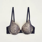 2 Lace Padded Plunge Bras