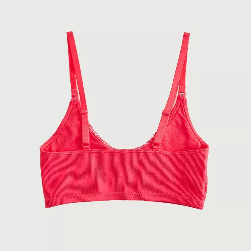 2Pk Lace  Non-Padded Sports Bra with Adjustable Straps