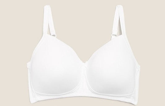 Cotton Padded Full Cup Bra Set