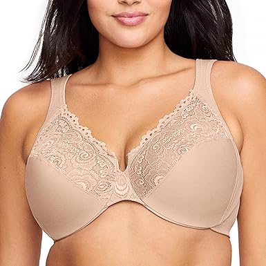 Front Open Wonderwire Lace Bra