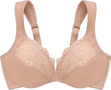 Front Open Wonderwire Lace Bra