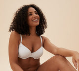 Cotton Underwired Balcony Bra Set