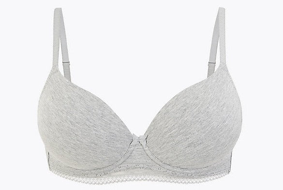 Cotton Underwired T-Shirt Bra Set