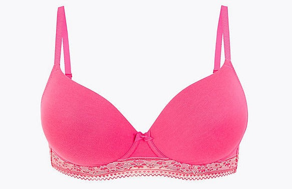 Cotton Underwired T-Shirt Bra Set