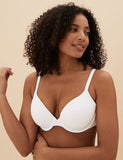 Underwired Plunge T-Shirt Bra Set