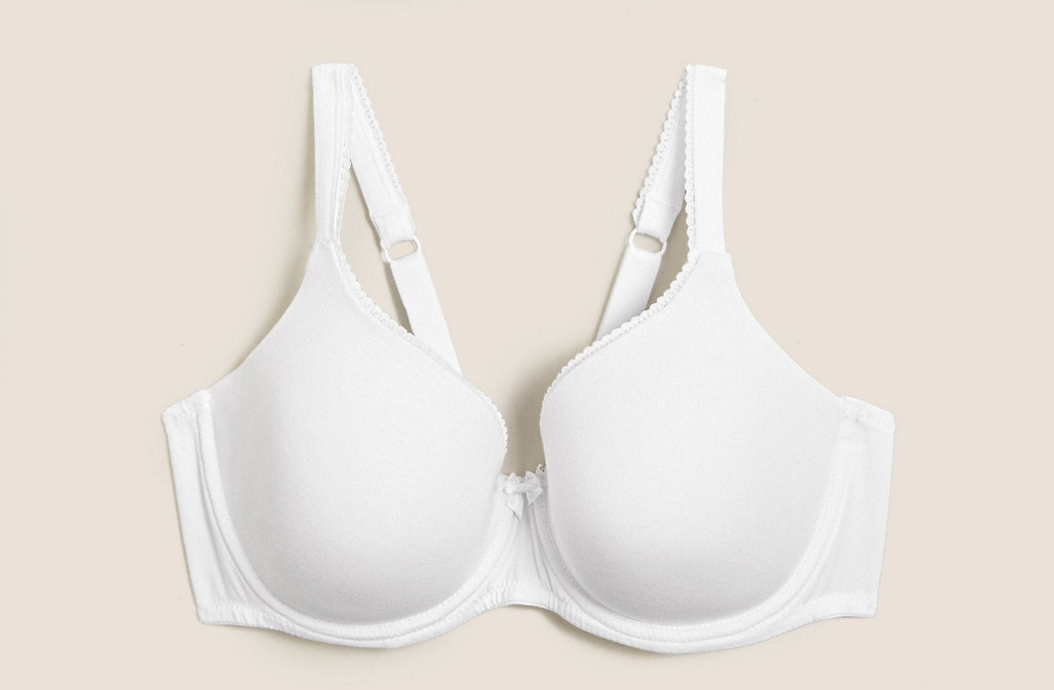 Cotton Wired Full Cup Bra Set