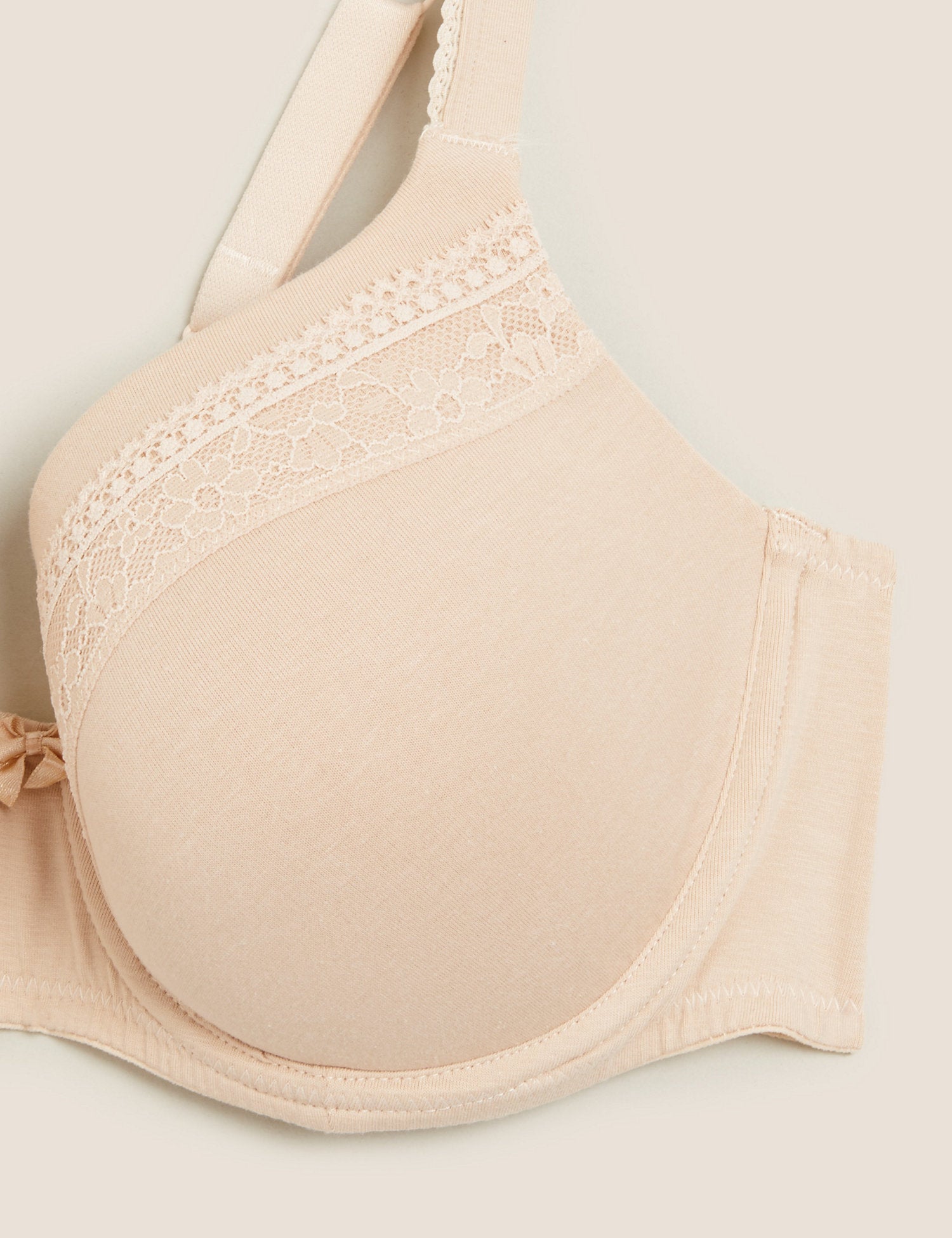 Cotton Wired Full Cup Bra Set