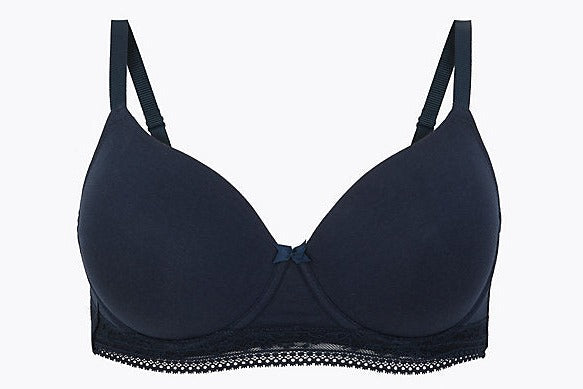 Cotton Wired T-Shirt Bra Set