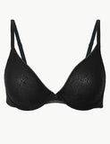 Textured T-shirt Bra Set