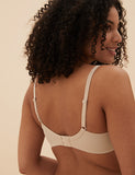 Padded Push-up Plunge T-Shirt Bra Set