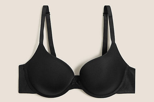 Padded Push-up Plunge T-Shirt Bra