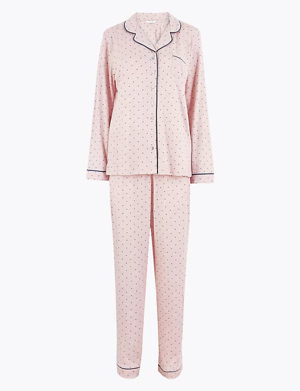 Cool Comfort™ Cotton Modal Spot Print Pyjama Set