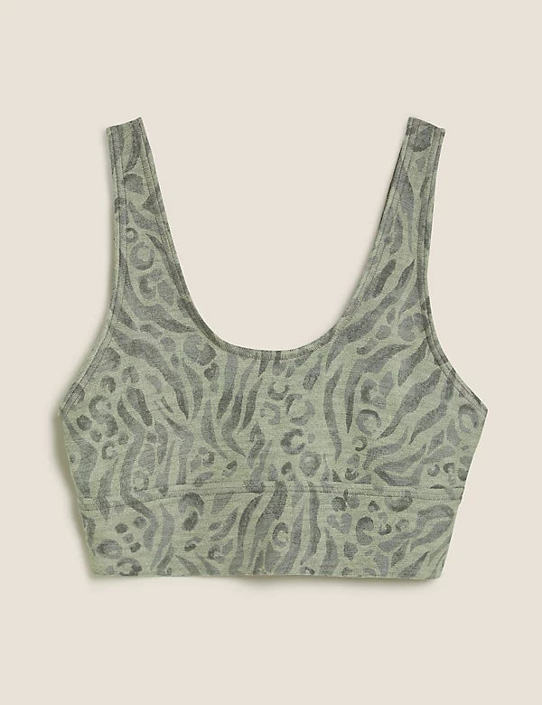 Flexifit™ Animal Print Crop Top