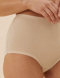 Cotton Rich Jacquard Spot Full Briefs