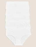 5pk Cotton Lycra® Midi Knickers