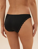 Microfibre & Lace Bikini Knicker