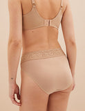 Cotton Lycra® & Lace Knickers