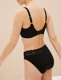 Cotton Lycra® & Lace Knickers