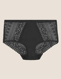 Sumptuously Soft™ Lace Trim High Rise Knicker