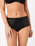 Sumptuously Soft™ Lace Trim High Rise Knicker