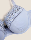 Lace Trim Underwired Full Cup Bra