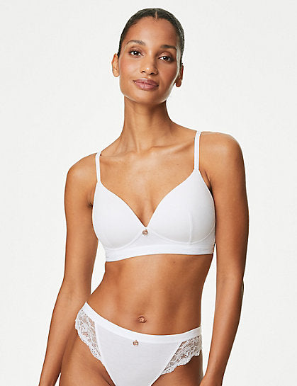 Strapless T- Shirt  Bra with Rib Weave