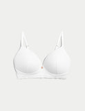 Strapless T- Shirt  Bra with Rib Weave