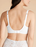 Cotton & Lace Non-Wired Full Cup Bralette Bra Set