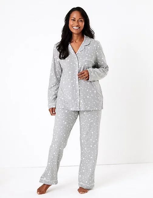 Cool Comfort™ Cotton Modal Star Print Pyjama Set