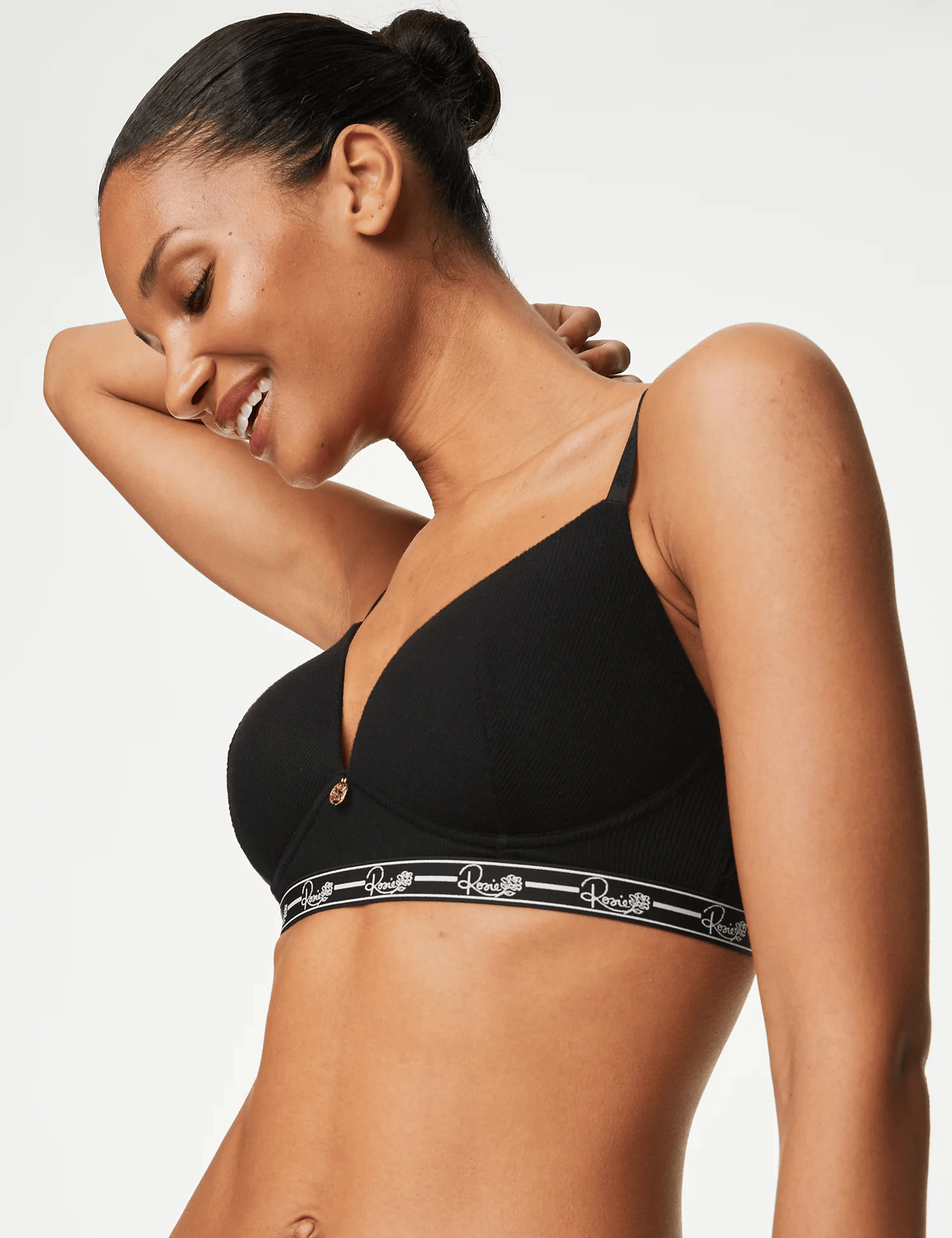 Ribbed Lounge Non-Wired Plunge BraSet