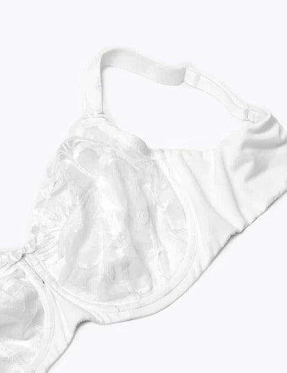 OLIVIA EMBROIDERED NON-PADDED FULL CUP BRA