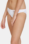 Microfibre & Lace Bikini Knicker