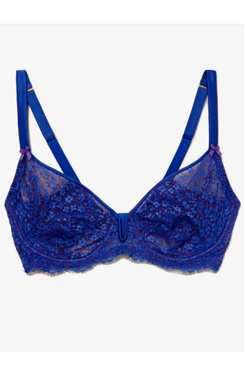 Floral Lace Underwired Bra